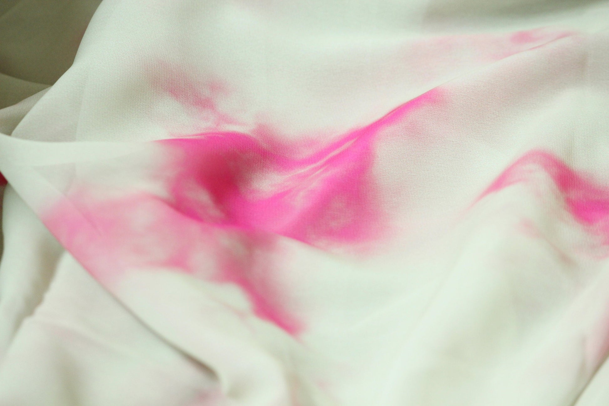 1 yard-pastel blotch print green fabric by the yard-pastel mint watercolor look abstract printed chiffon fabric-green abstract fabric