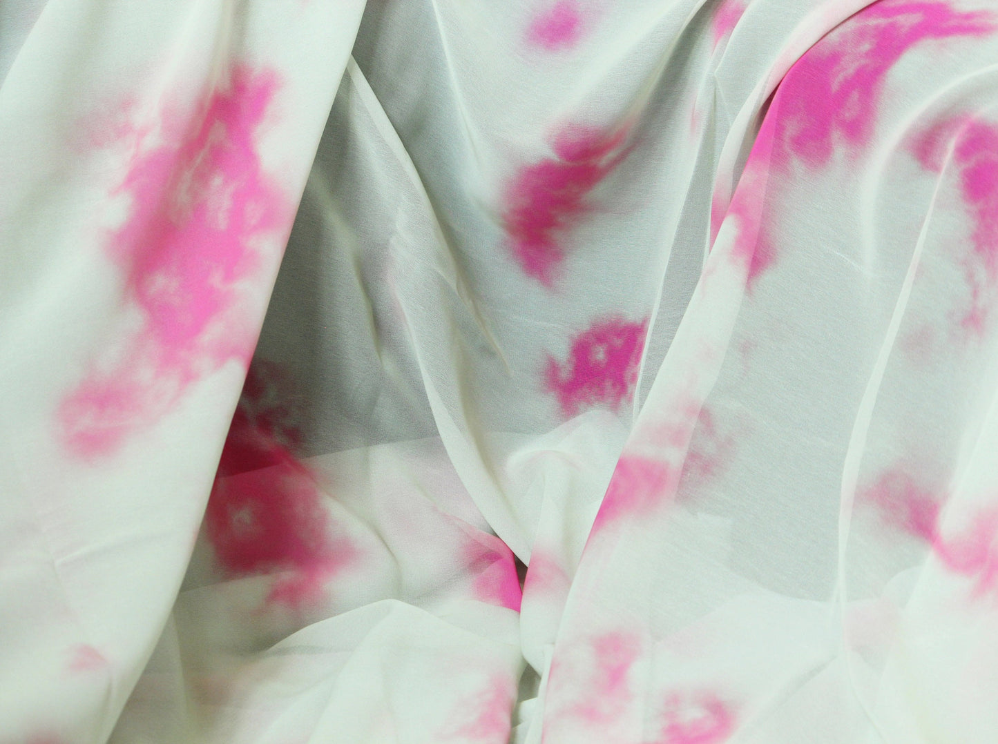 1 yard-pastel blotch print green fabric by the yard-pastel mint watercolor look abstract printed chiffon fabric-green abstract fabric