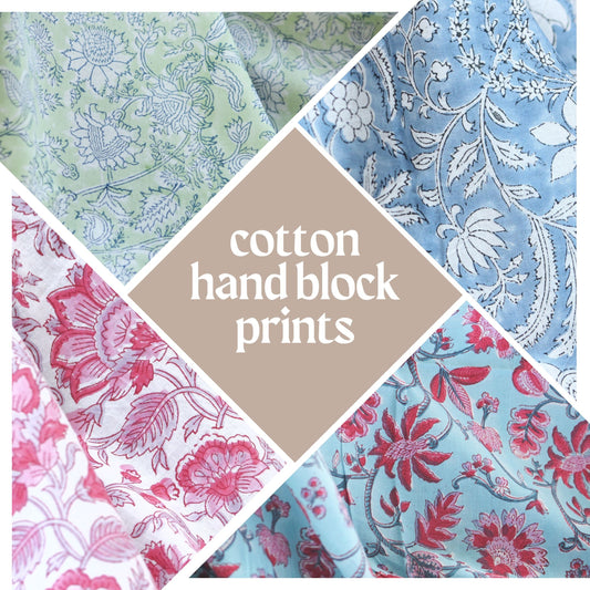 MYSTERY bundle-set of 10 fabrics-1/4 yard each-fun bundle-surprise gift bundle-cotton block print bundle-craft fabric bundle